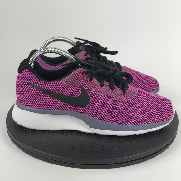 Nike Tanjun Racer Purple Athletic Running Shoes 921668-006 Women’s Size 7 - Picture 4 of 12